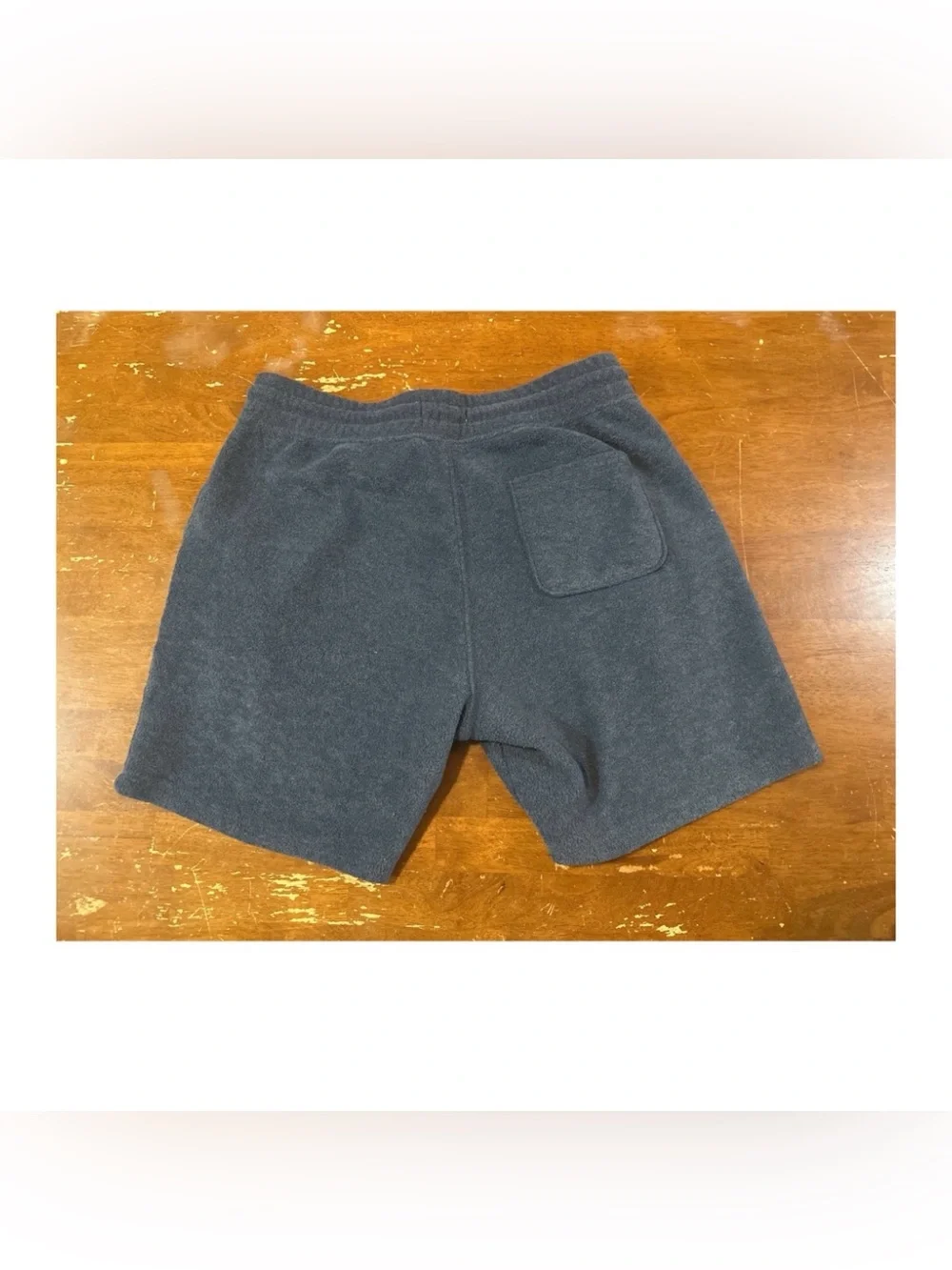 Old Navy Men’s Blue Terry Drawstring Athletic Shorts Size Medium